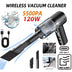 Handheld Car Wireless Vacuum Cleaner - Dry & Wet Use