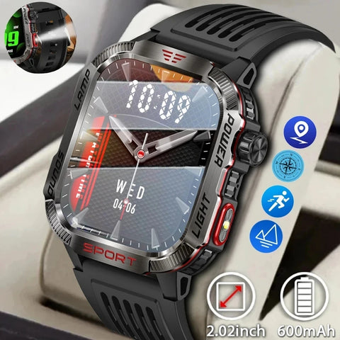 Outdoor Smartwatch with Fitness Tracker & Bluetooth Calls