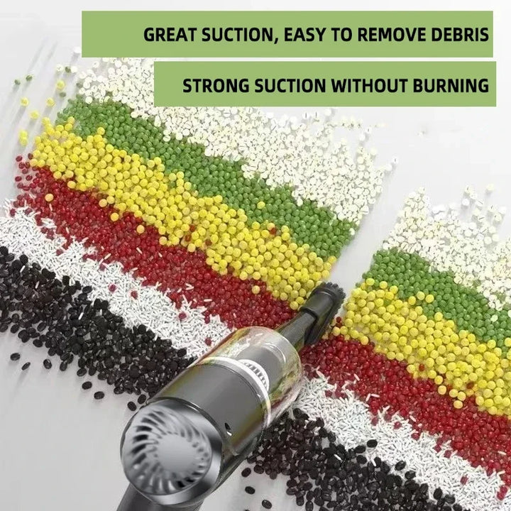 Handheld Car Wireless Vacuum Cleaner - Dry & Wet Use